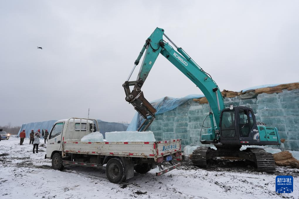 啟用存冰：第二十六屆哈爾濱冰雪大世界冰建施工將拉開帷幕