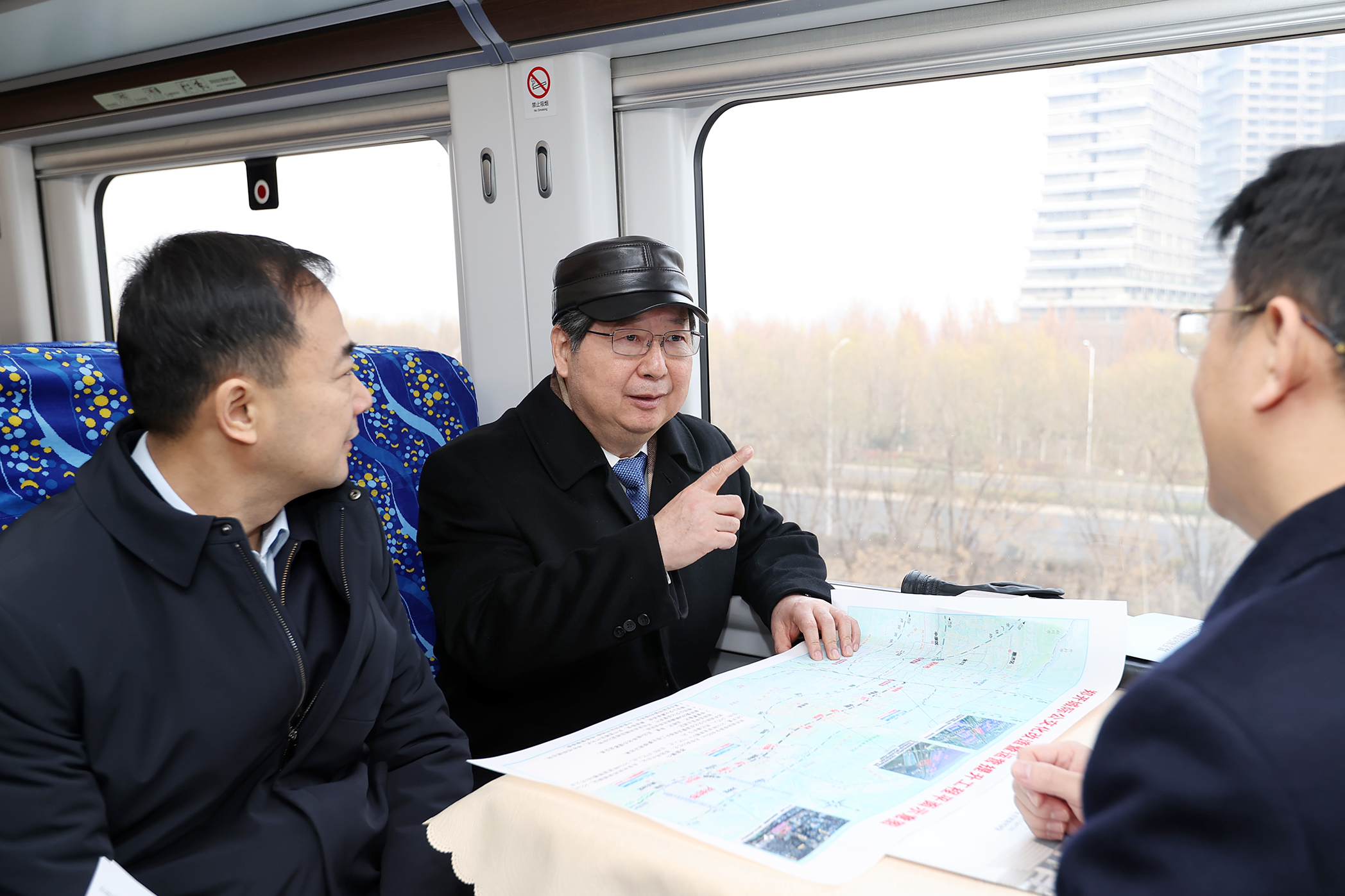 樓陽生調研鄭開同城化發(fā)展及鄭開軌道交通建設工作