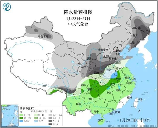 節(jié)前大寒潮將至！雨雪降溫來襲，春運(yùn)返鄉(xiāng)需警惕