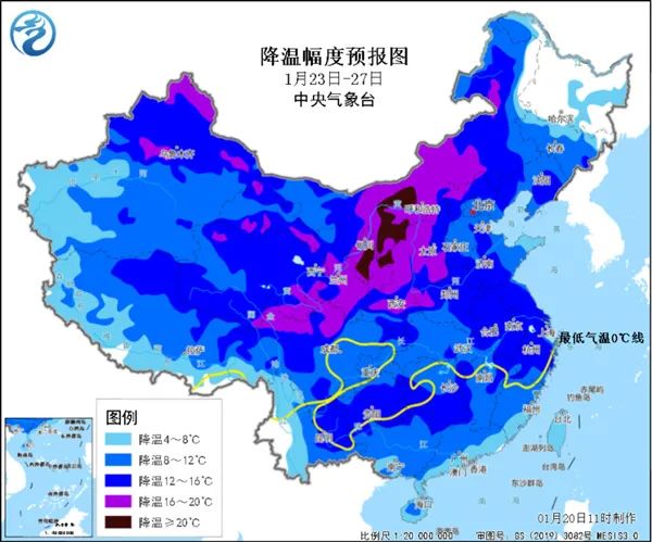 節(jié)前大寒潮將至！雨雪降溫來襲，春運(yùn)返鄉(xiāng)需警惕