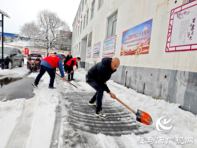 平輿縣李屯鎮(zhèn)：除雪行動暖人心 志愿服務(wù)展風(fēng)采